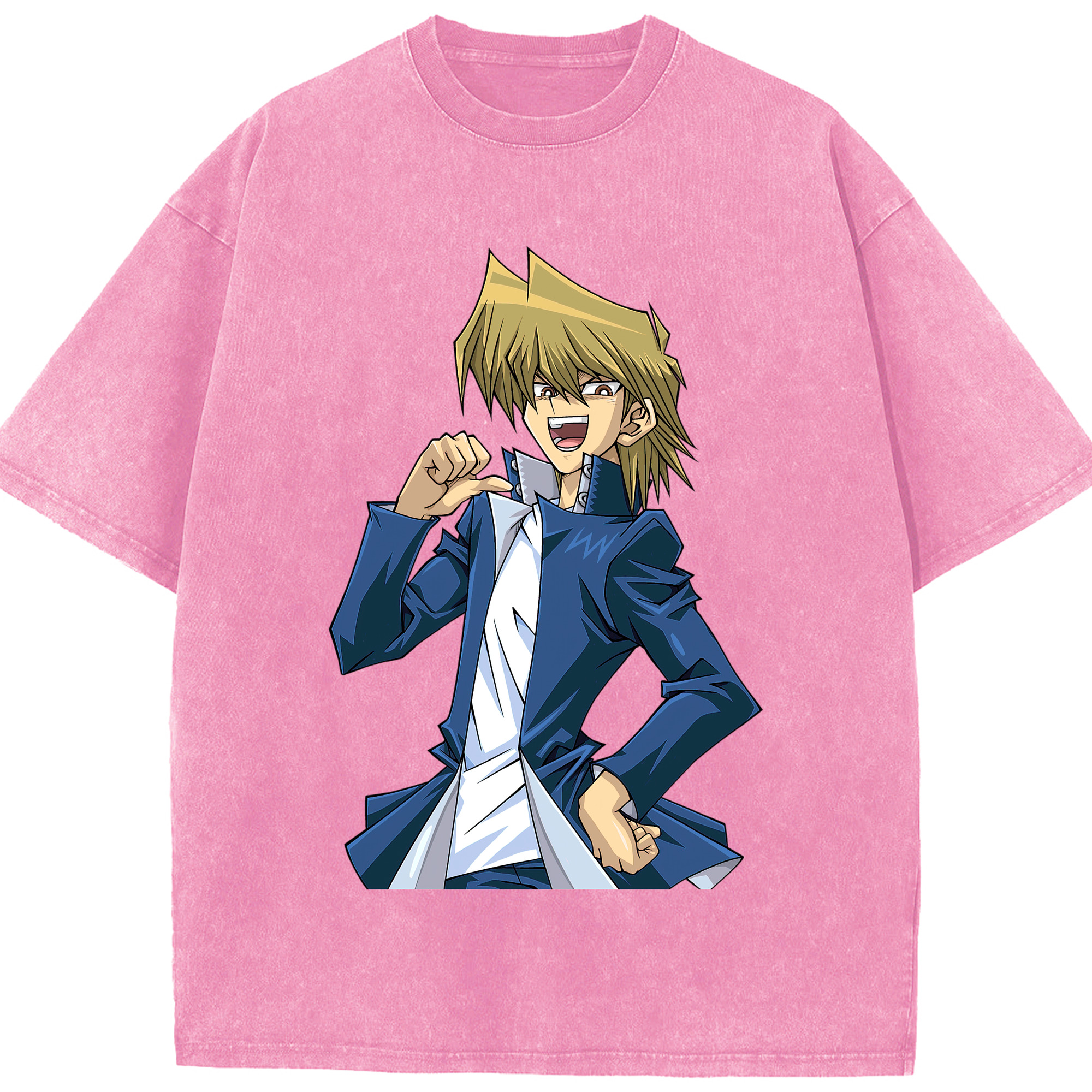 （画像用） 遊☆戯☆王 Yu-Gi-Oh! 綿100% ヴィンテージ風 半袖Tシャツ（フロントプリント）